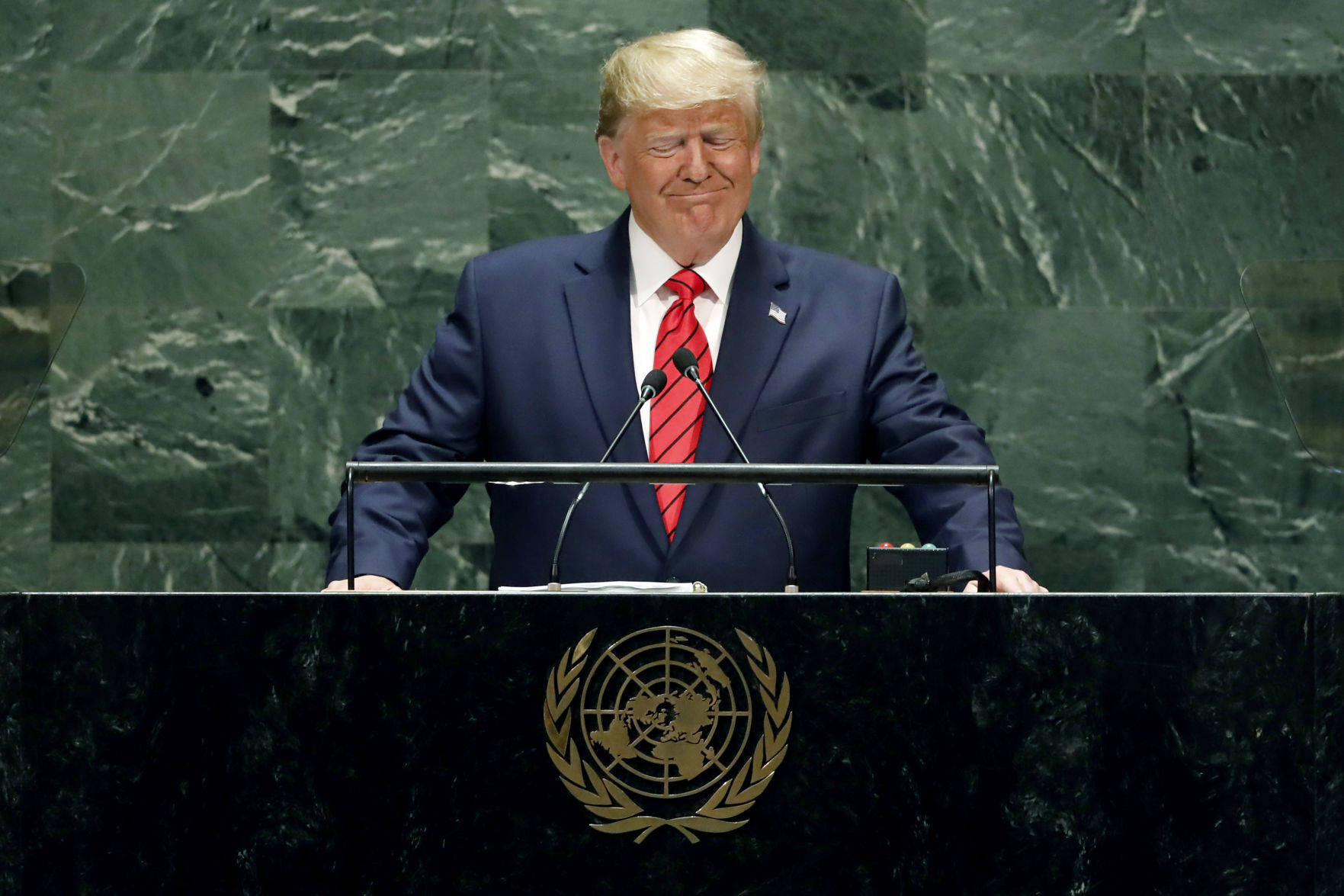APTOPIX UN General Assembly Trump
